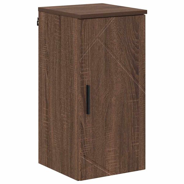 vidaXL Badkamer Kast Wandgemonteerd Bruin Eiken 30 x 31,5 x 61 cm