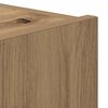 vidaXL TV Wandkast Artisan Eiken 100 x 35 x 31 cm Bewerkt hout