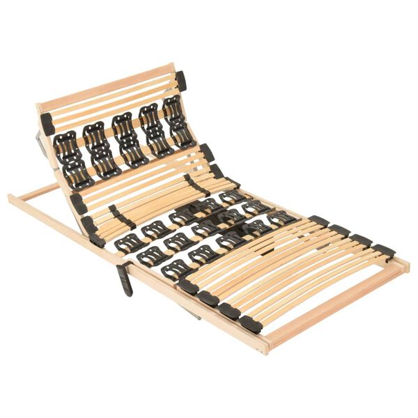 vidaXL Bedframe elektrisch verstelbaar hoofd- en voeteinde 70x200 cm