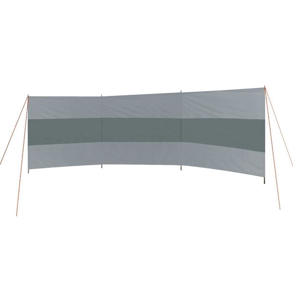 Bo-Camp Windscherm Popular 500x140 cm grijs en antraciet