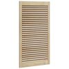 vidaXL Kastdeur Naturel 110 x 2,1 x 59,5 cm Massief grenenhout