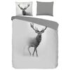 Pure Dekbedovertrek GREY DEER 240x200/220 cm