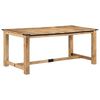 vidaXL Eettafel 180x90x75 cm massief mangohout