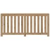 vidaXL Radiatorombouw 175x20x82 cm bewerkt hout artisanaal eikenkleur