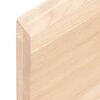 vidaXL Wastafelblad 80x30x(2-4) cm onbehandeld massief hout