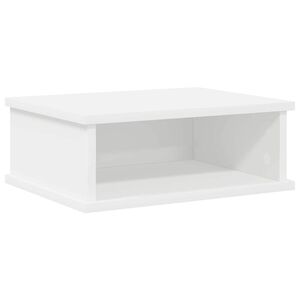 vidaXL Nachtkastje Wit 40 x 31 x 15 cm Bewerkt hout