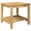 vidaXL Salontafel Witgewassen 48,5 x 49 x 45 cm Massief Acaciahout
