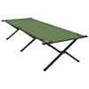 vidaXL Opvouwbaar Camping Bed 2 pcs Groen 210 x 80 x 46 cm Oxford stof