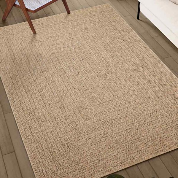 vidaXL Vloerkleed ZIZUR binnen en buiten 240x340 cm jute look