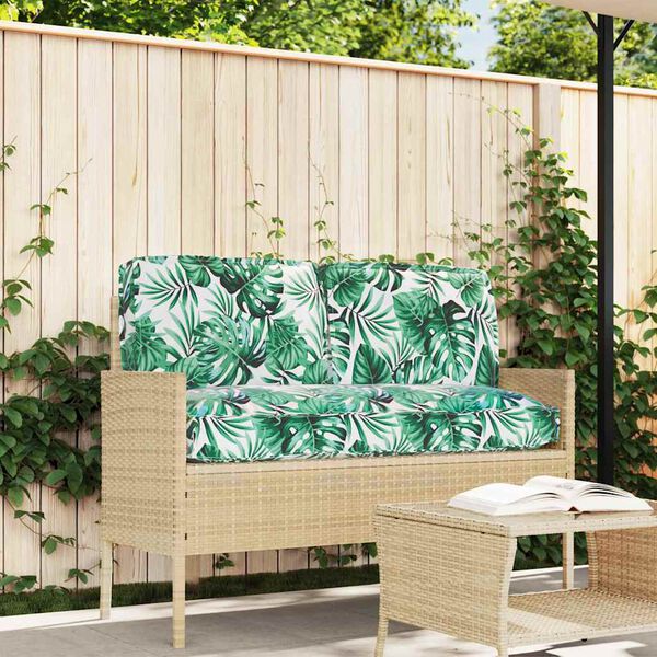 vidaXL Kussen Set Blad 3 pcs Bladpatroon Oxford Stof