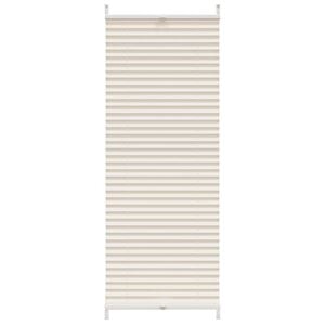 vidaXL Pliss&eacute;jaloezie 40x100cm cr&egrave;mekleurig