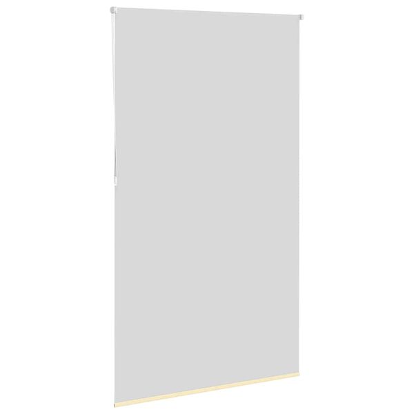 vidaXL Rolgordijn verduisterend 140x210 cm stofbreedte 136,6 cm beige