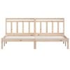 vidaXL Bedframe massief hout 180x200 cm