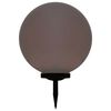 vidaXL Solarlampen 2 st LED rond 50 cm RGB