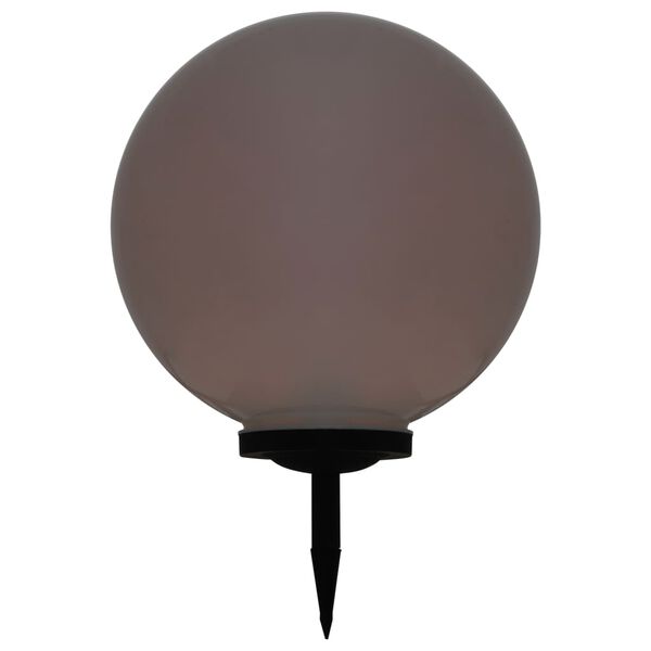 vidaXL Solarlampen 2 st LED rond 50 cm RGB