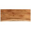 vidaXL Tafelblad rechthoekig natuurlijke rand 110x40x2,5 cm acaciahout