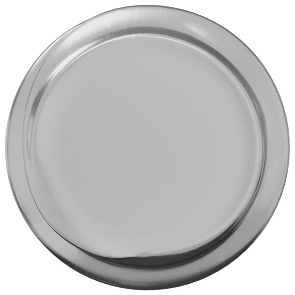 vidaXL Schroefdraadstangen 2 pcs Zilver