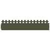 vidaXL Gazonranden 30 st 103 x 0,05 x 22 cm Staal Olijfgroen