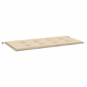 vidaXL Tuinbankkussen 120x50x4 cm oxford stof beige