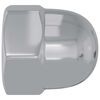 vidaXL Eikelnuts 2 pcs Zilver 12,8 x 12,8 x 6,5 cm Staal