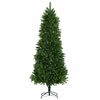 vidaXL Kerstboom met 300 LED met standaard Groen 240 cm PE