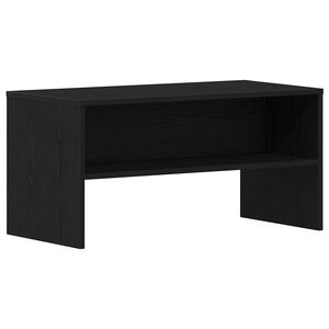 vidaXL Tv-meubel 80x40x40 cm spaanplaat zwart eikenkleurig