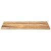vidaXL Tafelblad rechthoekig 100x60x3,8 cm massief mangohout