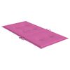 vidaXL Stoelkussens 6 st lage rug stof roze