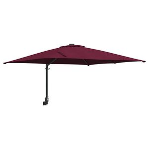 vidaXL Tuinparasol 248,5 x 247,5 x 160 cm Polyester en staal