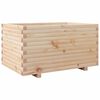vidaXL Plantenbak 90x60x49,5 cm massief grenenhout