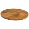 vidaXL Tafelblad rond Ø 60x2,5 cm massief ruw mangohout