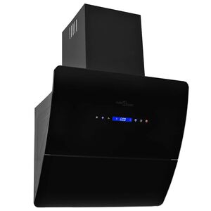 vidaXL Wandafzuigkap 756 m&sup3;/u 60 cm roestvrij staal zwart