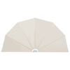 vidaXL Terrasscherm inklapbaar 200 cm cr&egrave;me