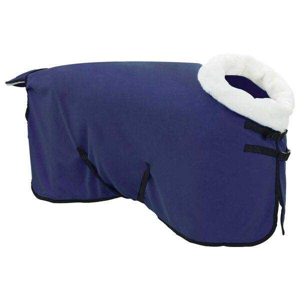 vidaXL Paardendeken Marineblauw 115 cm Polar fleece
