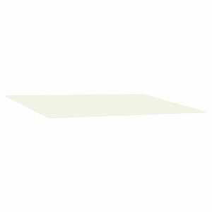 vidaXL Vervangingsdoek voor zonnescherm Cr&egrave;mekleurig 450 &times; 300 cm