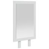 vidaxl Spiegel FAUSKE Wit 43 x 3,5 x 77 cm Rechthoekig