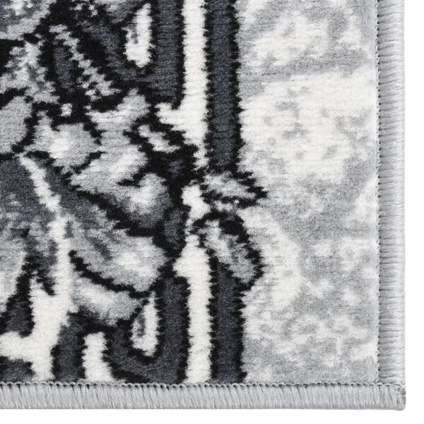 vidaXL Tapijtloper 100x350 cm BCF grijs