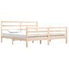 vidaXL Bedframe massief grenenhout 200x200 cm