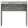 vidaXL Bureau Beton Grijs 80 x 40 x 76 cm