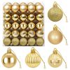 vidaXL Kerstballen set 100 st Goud 4 cm Polystyreen