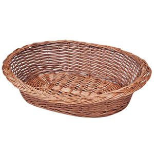 vidaXL Hondenmand/huisdierenbed 69 cm natuurlijk wilgen