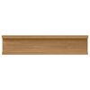 vidaXL Wandplank met plank 2 pcs Bruin 40 x 9 x 3 cm Bewerkt hout
