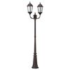 vidaXL Tuinverlichting 68 x 20 x 235 cm Aluminium en Glas