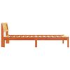 vidaXL Bedframe met hoofdeinde Wasbruin 80 x 200 cm Massief grenenhout