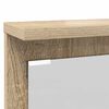 vidaXL Wandgemonteerde kapstok met plank Sonoma eiken 84 x 10 x 80 cm