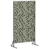 vidaXL Privacyscherm 100 x 50 x 180 cm Staal Olijfgroen