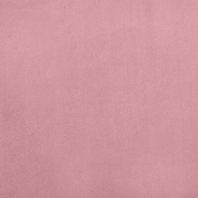 vidaXL Hondenmand 80x45x30 cm fluweel roze