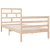 vidaXL Bedframe massief hout 90x190 cm