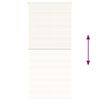 vidaXL Zebra Blind 105x230cm stofbreedte 100,9cm polyester marmerbeige