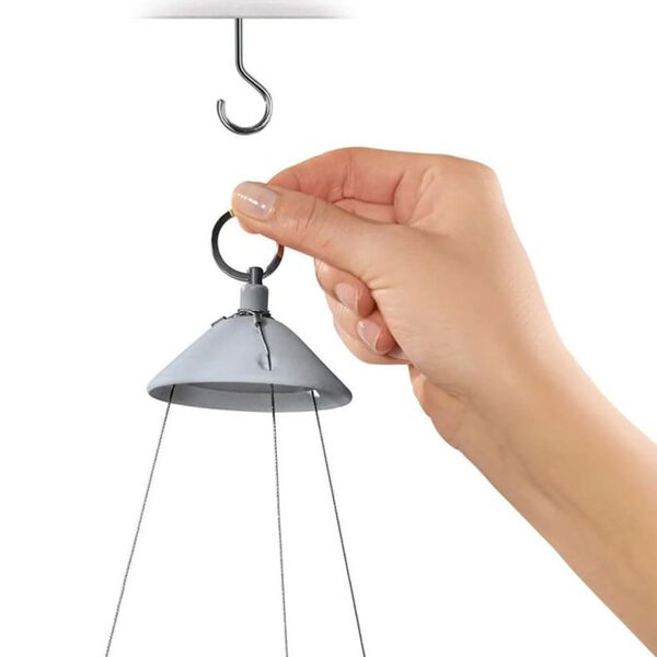 LECHUZA Plantenbak NIDO Cottage 28 ALL-IN-ONE hangend wit